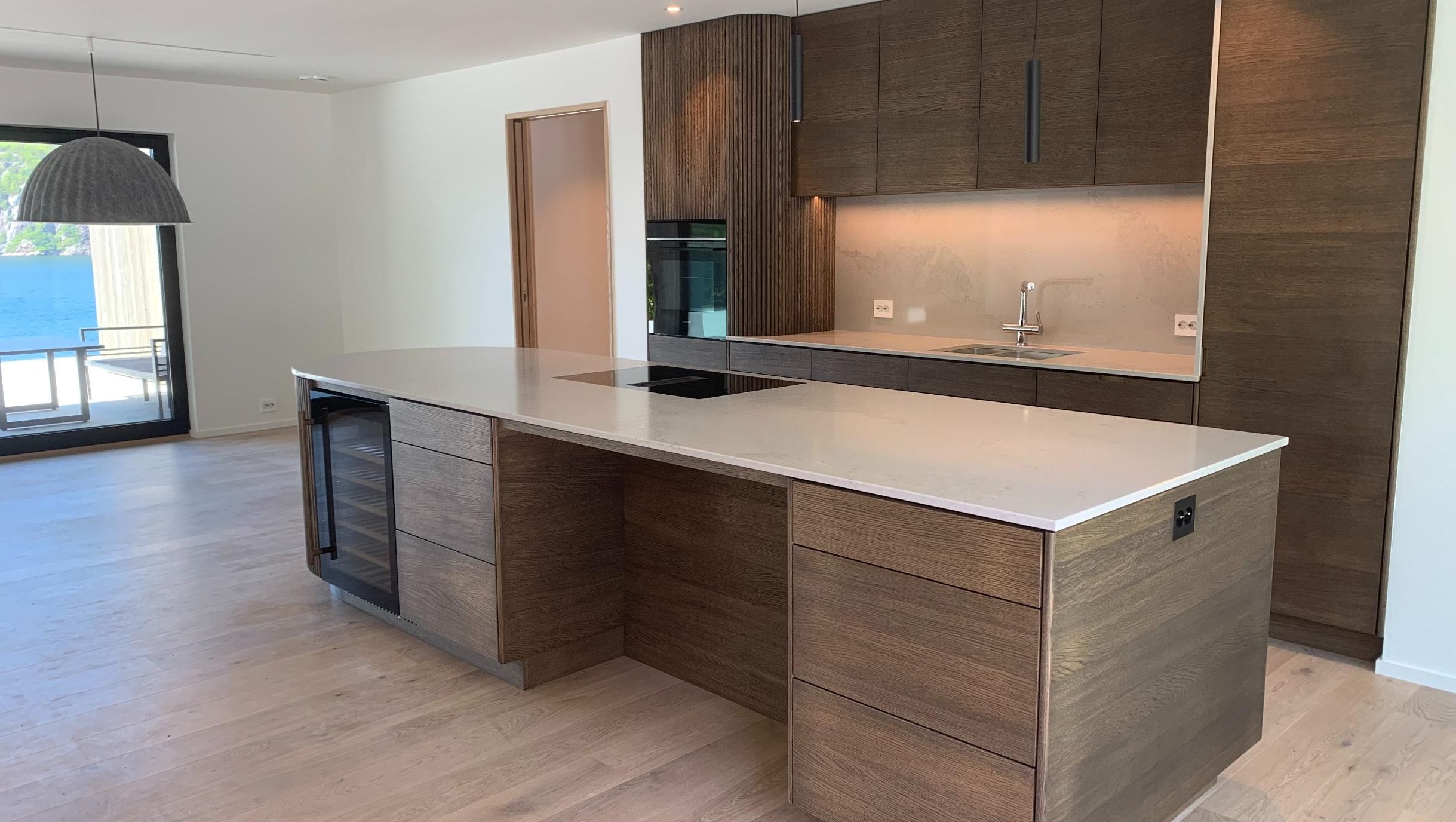 Prosjektbilde: nytt kjøkken på Handeland