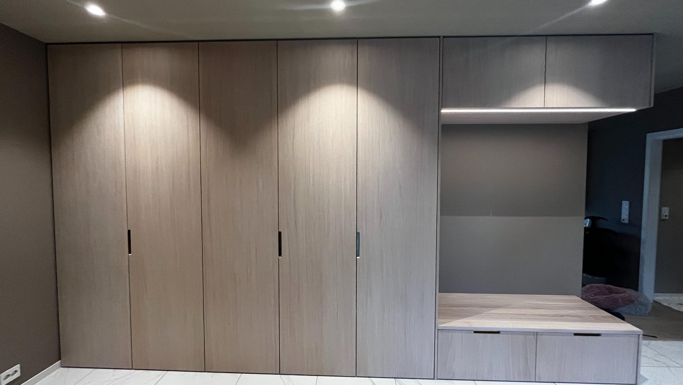 Prosjektbilde, ny garderobe i Mandal